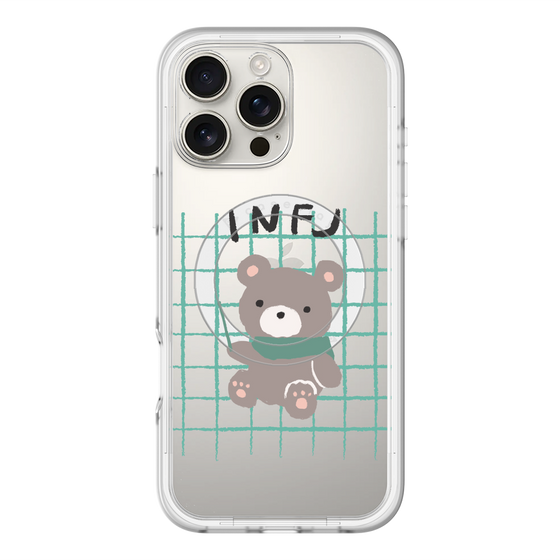スリムプロテクションプレミアムケース with MagSafe［ オリジナル - INFJ 提唱者 - キャラクター ］