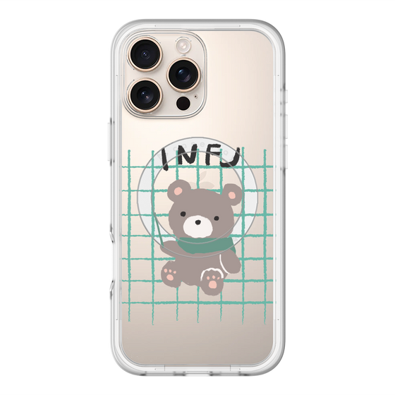 スリムプロテクションプレミアムケース with MagSafe［ オリジナル - INFJ 提唱者 - キャラクター ］