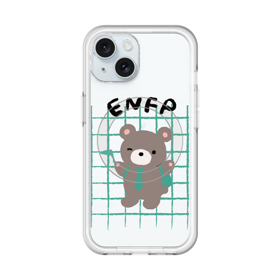 スリムプロテクションプレミアムケース with MagSafe［ オリジナル - ENFP 運動家 - キャラクター ］