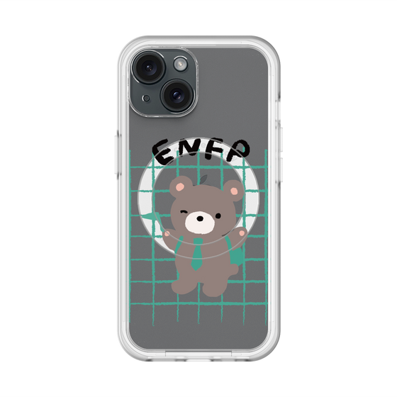 スリムプロテクションプレミアムケース with MagSafe［ オリジナル - ENFP 運動家 - キャラクター ］
