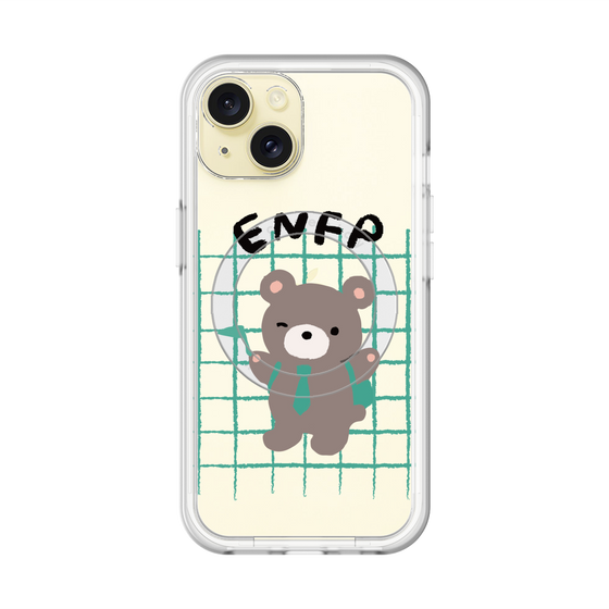 スリムプロテクションプレミアムケース with MagSafe［ オリジナル - ENFP 運動家 - キャラクター ］