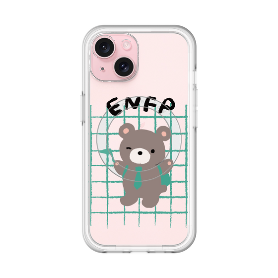 スリムプロテクションプレミアムケース with MagSafe［ オリジナル - ENFP 運動家 - キャラクター ］