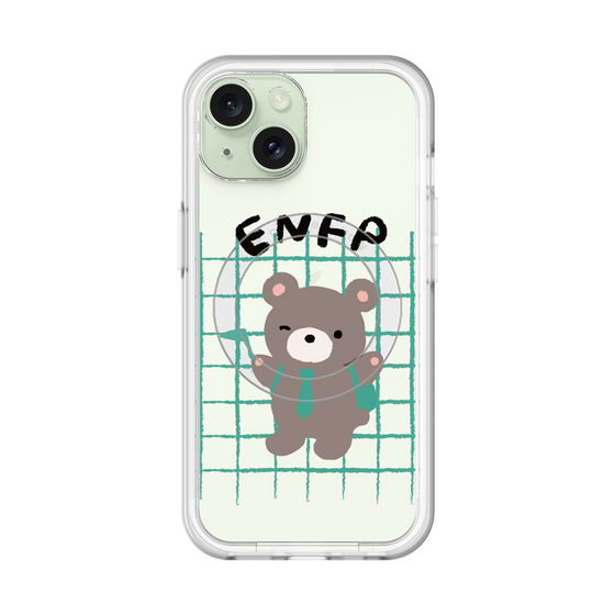 スリムプロテクションプレミアムケース with MagSafe［ オリジナル - ENFP 運動家 - キャラクター ］