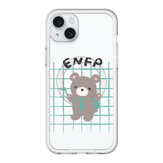 スリムプロテクションプレミアムケース with MagSafe［ オリジナル - ENFP 運動家 - キャラクター ］
