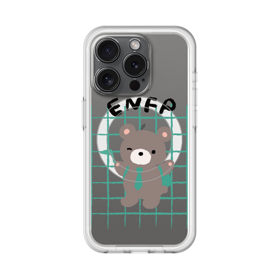 スリムプロテクションプレミアムケース with MagSafe［ オリジナル - ENFP 運動家 - キャラクター ］