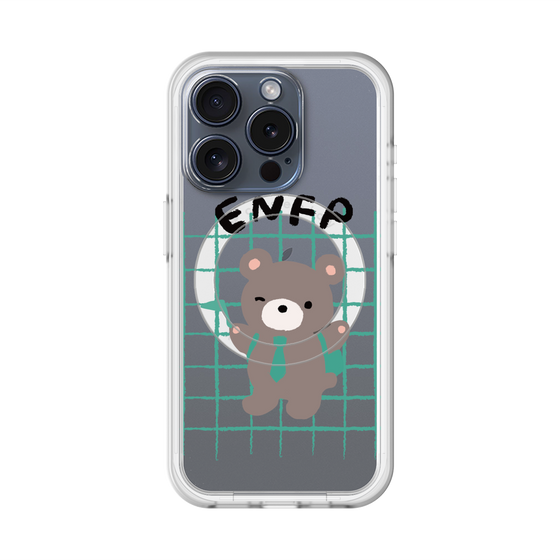 スリムプロテクションプレミアムケース with MagSafe［ オリジナル - ENFP 運動家 - キャラクター ］