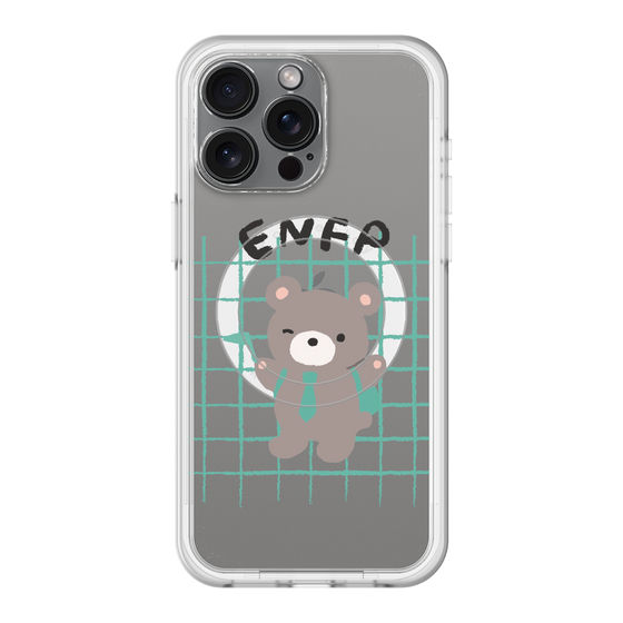 スリムプロテクションプレミアムケース with MagSafe［ オリジナル - ENFP 運動家 - キャラクター ］