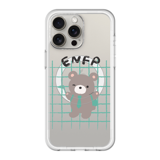 スリムプロテクションプレミアムケース with MagSafe［ オリジナル - ENFP 運動家 - キャラクター ］