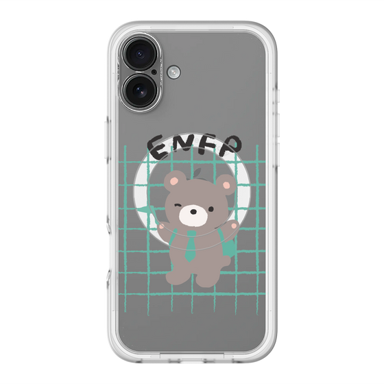 スリムプロテクションプレミアムケース with MagSafe［ オリジナル - ENFP 運動家 - キャラクター ］