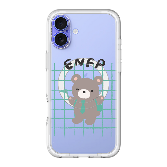 スリムプロテクションプレミアムケース with MagSafe［ オリジナル - ENFP 運動家 - キャラクター ］