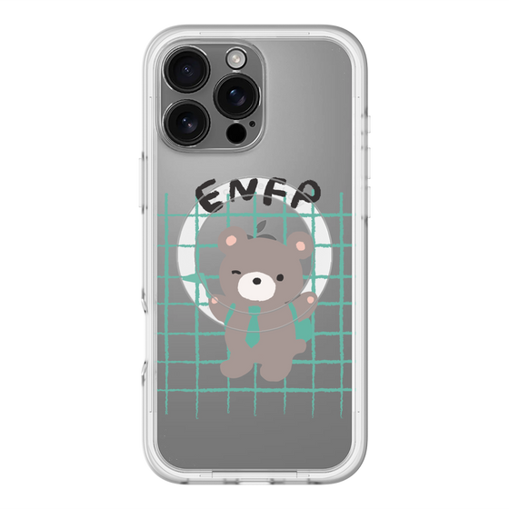 スリムプロテクションプレミアムケース with MagSafe［ オリジナル - ENFP 運動家 - キャラクター ］