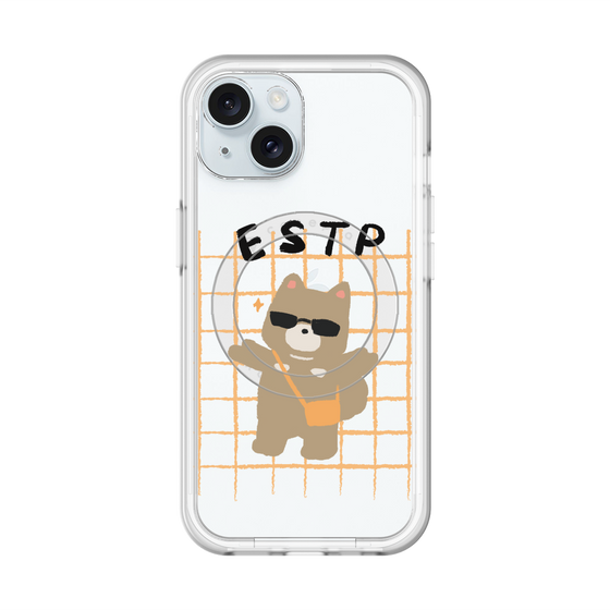 スリムプロテクションプレミアムケース with MagSafe［ オリジナル - ESTP 起業家 - キャラクター ］
