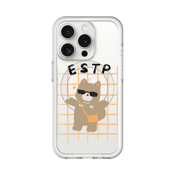 スリムプロテクションプレミアムケース with MagSafe［ オリジナル - ESTP 起業家 - キャラクター ］