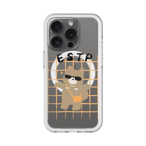 スリムプロテクションプレミアムケース with MagSafe［ オリジナル - ESTP 起業家 - キャラクター ］