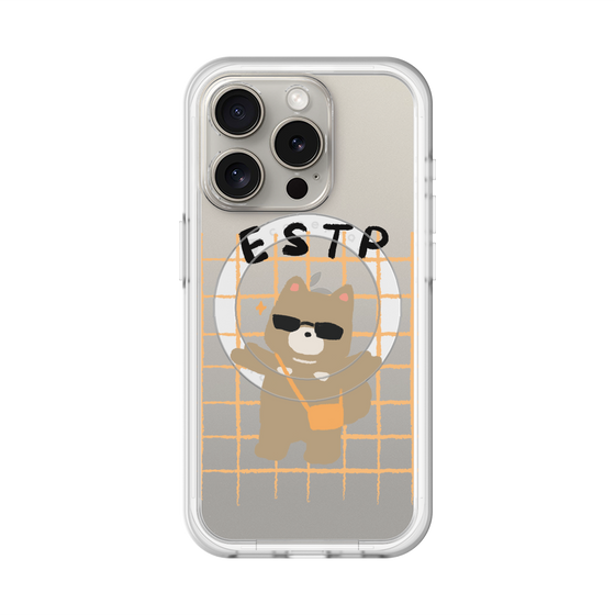 スリムプロテクションプレミアムケース with MagSafe［ オリジナル - ESTP 起業家 - キャラクター ］