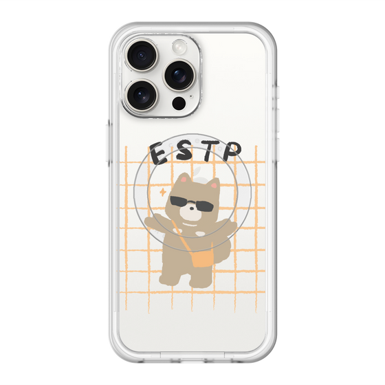 スリムプロテクションプレミアムケース with MagSafe［ オリジナル - ESTP 起業家 - キャラクター ］