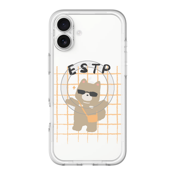 スリムプロテクションプレミアムケース with MagSafe［ オリジナル - ESTP 起業家 - キャラクター ］