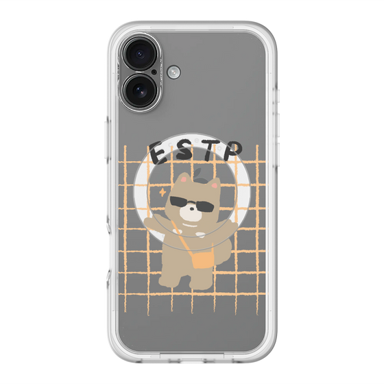 スリムプロテクションプレミアムケース with MagSafe［ オリジナル - ESTP 起業家 - キャラクター ］