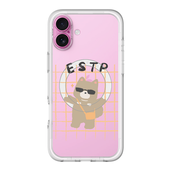 スリムプロテクションプレミアムケース with MagSafe［ オリジナル - ESTP 起業家 - キャラクター ］