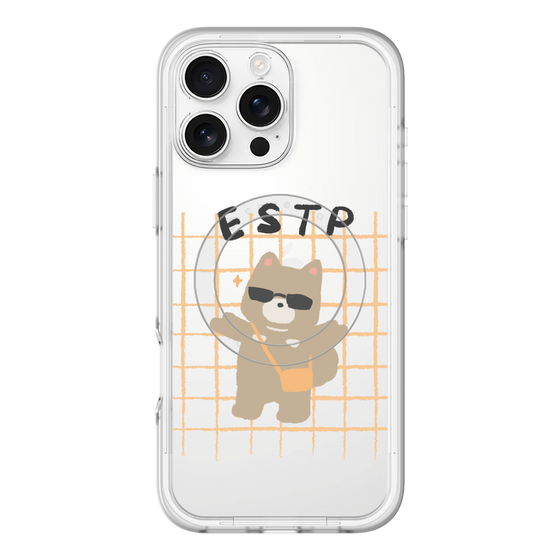 スリムプロテクションプレミアムケース with MagSafe［ オリジナル - ESTP 起業家 - キャラクター ］