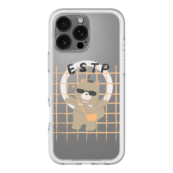 スリムプロテクションプレミアムケース with MagSafe［ オリジナル - ESTP 起業家 - キャラクター ］