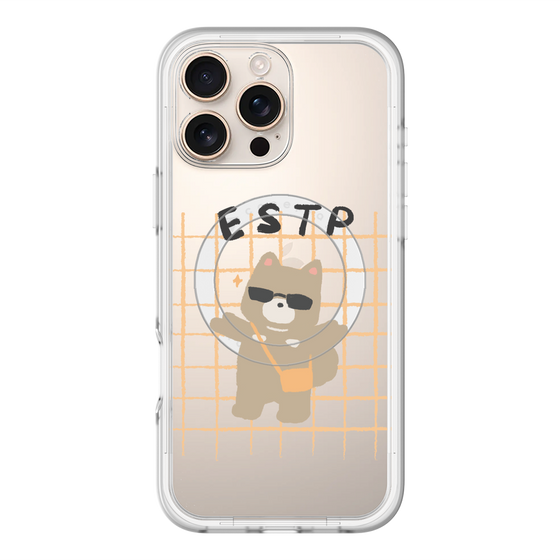 スリムプロテクションプレミアムケース with MagSafe［ オリジナル - ESTP 起業家 - キャラクター ］
