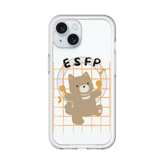 スリムプロテクションプレミアムケース with MagSafe［ オリジナル - ESFP エンターテイナー - キャラクター ］