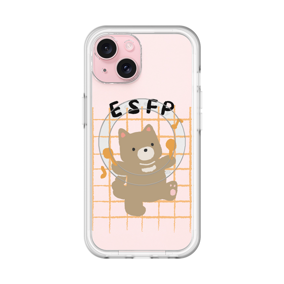 スリムプロテクションプレミアムケース with MagSafe［ オリジナル - ESFP エンターテイナー - キャラクター ］