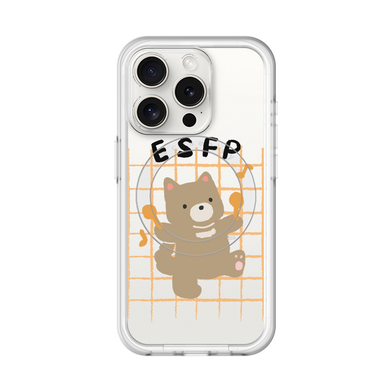 スリムプロテクションプレミアムケース with MagSafe［ オリジナル - ESFP エンターテイナー - キャラクター ］