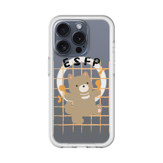 スリムプロテクションプレミアムケース with MagSafe［ オリジナル - ESFP エンターテイナー - キャラクター ］