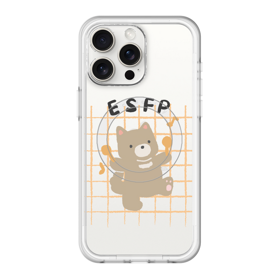 スリムプロテクションプレミアムケース with MagSafe［ オリジナル - ESFP エンターテイナー - キャラクター ］