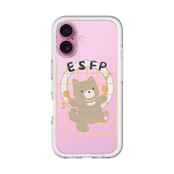 スリムプロテクションプレミアムケース with MagSafe［ オリジナル - ESFP エンターテイナー - キャラクター ］