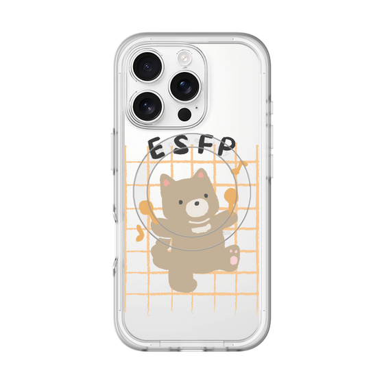 スリムプロテクションプレミアムケース with MagSafe［ オリジナル - ESFP エンターテイナー - キャラクター ］