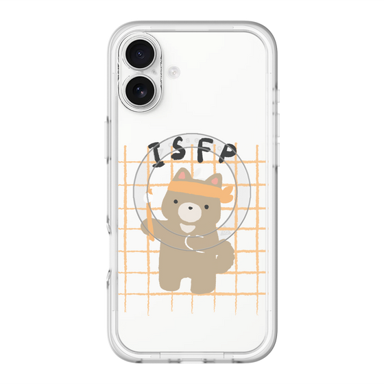 スリムプロテクションプレミアムケース with MagSafe［ オリジナル - ISFP 冒険家 - キャラクター ］