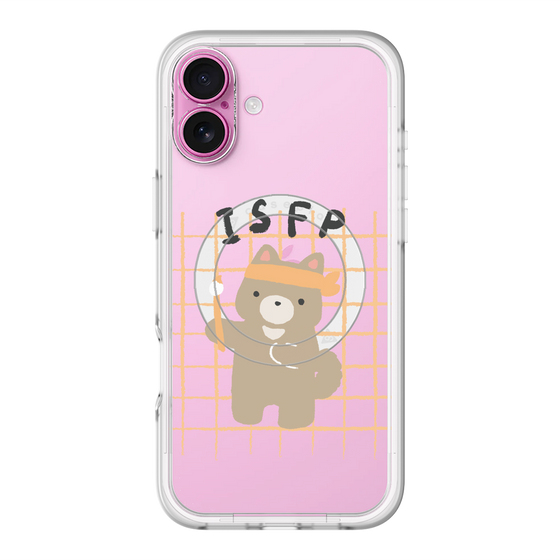 スリムプロテクションプレミアムケース with MagSafe［ オリジナル - ISFP 冒険家 - キャラクター ］