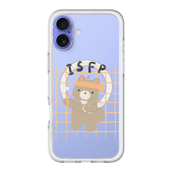 スリムプロテクションプレミアムケース with MagSafe［ オリジナル - ISFP 冒険家 - キャラクター ］