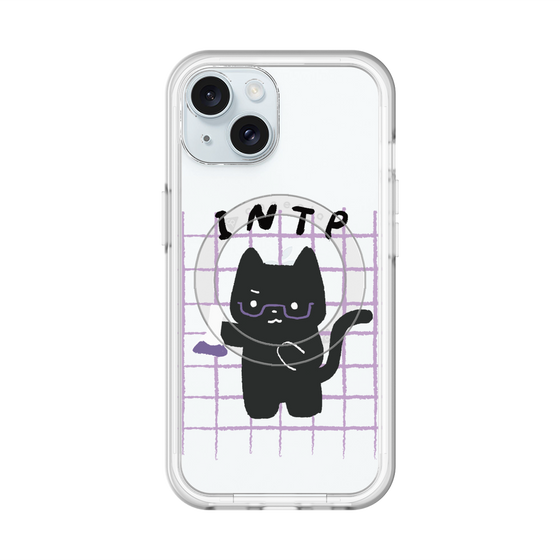 スリムプロテクションプレミアムケース with MagSafe［ オリジナル - INTP 論理学者 - キャラクター ］