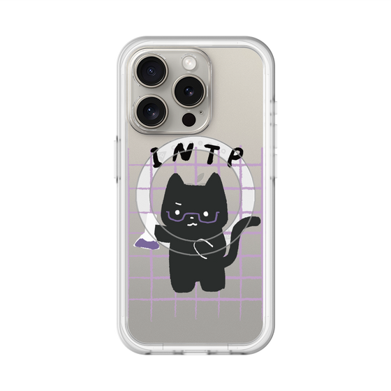 スリムプロテクションプレミアムケース with MagSafe［ オリジナル - INTP 論理学者 - キャラクター ］