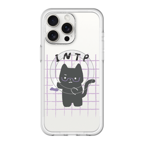 スリムプロテクションプレミアムケース with MagSafe［ オリジナル - INTP 論理学者 - キャラクター ］