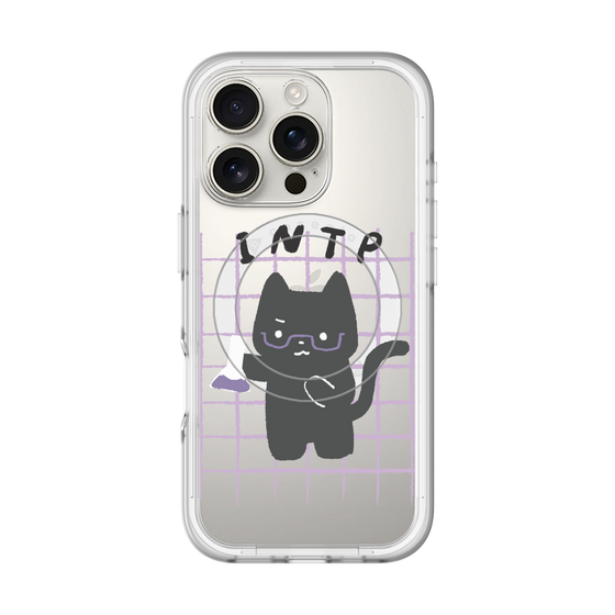 スリムプロテクションプレミアムケース with MagSafe［ オリジナル - INTP 論理学者 - キャラクター ］