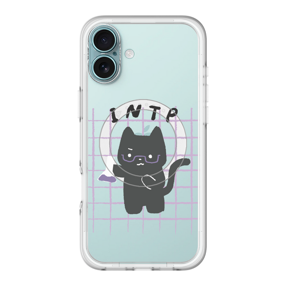 スリムプロテクションプレミアムケース with MagSafe［ オリジナル - INTP 論理学者 - キャラクター ］