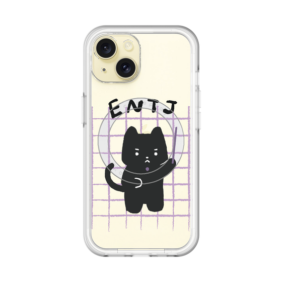 スリムプロテクションプレミアムケース with MagSafe［ オリジナル - ENTJ 指揮官 - キャラクター ］