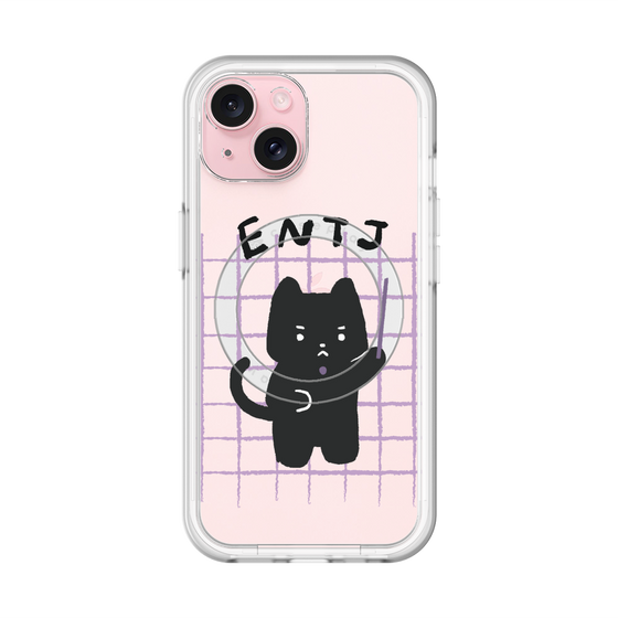 スリムプロテクションプレミアムケース with MagSafe［ オリジナル - ENTJ 指揮官 - キャラクター ］