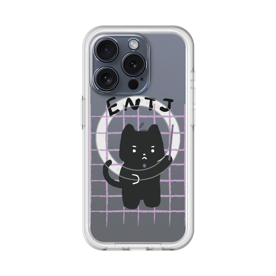 スリムプロテクションプレミアムケース with MagSafe［ オリジナル - ENTJ 指揮官 - キャラクター ］