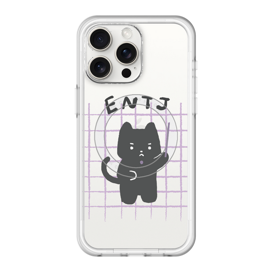 スリムプロテクションプレミアムケース with MagSafe［ オリジナル - ENTJ 指揮官 - キャラクター ］