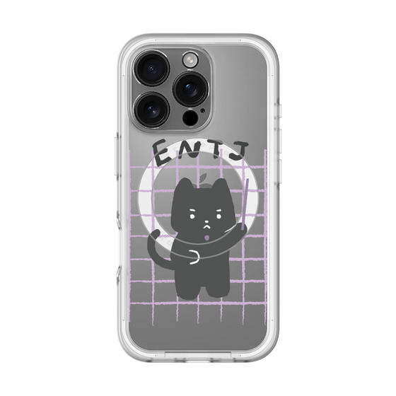 スリムプロテクションプレミアムケース with MagSafe［ オリジナル - ENTJ 指揮官 - キャラクター ］