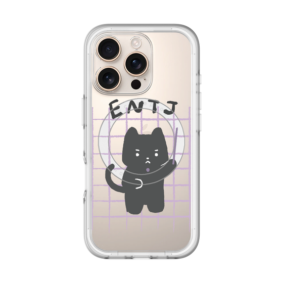 スリムプロテクションプレミアムケース with MagSafe［ オリジナル - ENTJ 指揮官 - キャラクター ］