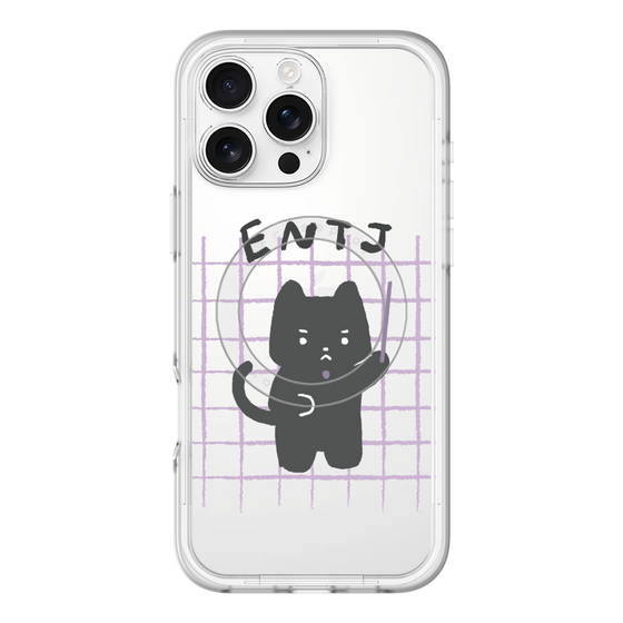スリムプロテクションプレミアムケース with MagSafe［ オリジナル - ENTJ 指揮官 - キャラクター ］