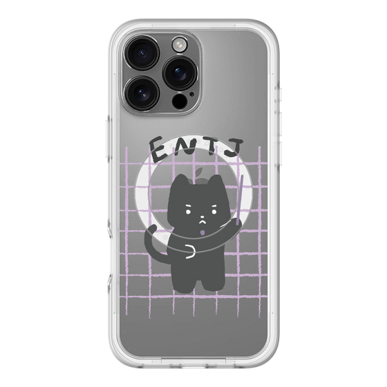 スリムプロテクションプレミアムケース with MagSafe［ オリジナル - ENTJ 指揮官 - キャラクター ］