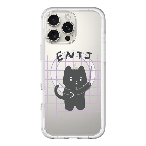 スリムプロテクションプレミアムケース with MagSafe［ オリジナル - ENTJ 指揮官 - キャラクター ］